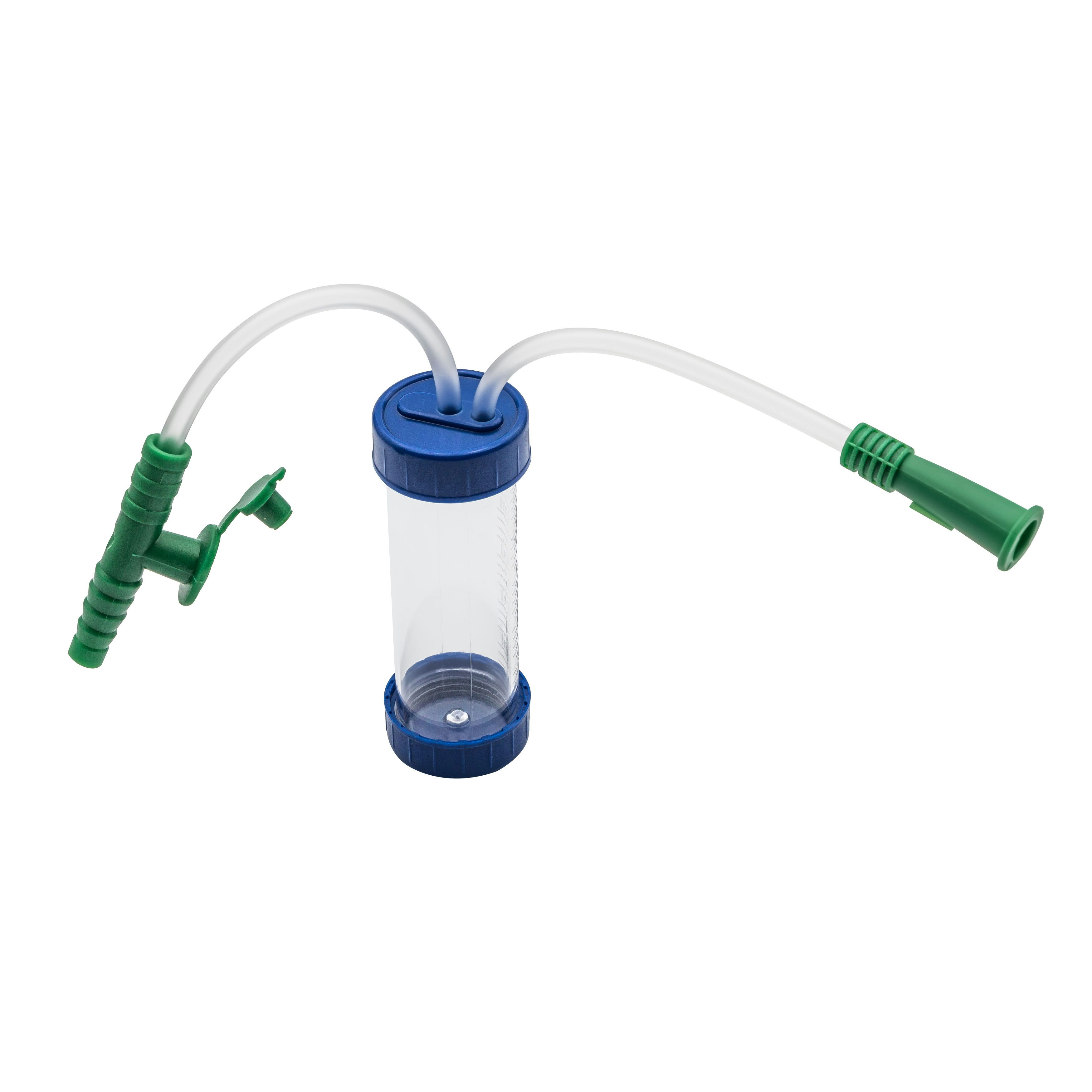 Schleimabsauger 2 x 80mm, Trichteransatz Ch.14, Fingertip, Schraubkappe, Selbstklebeetikett, Einmalprodukt, Steril