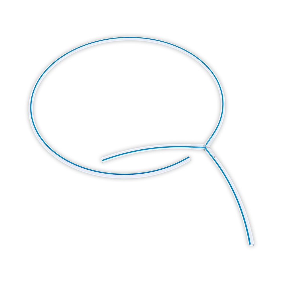 T-Drainage, 500 mm, Ch. 12, Steg 160 mm, Röntgenkontraststreifen