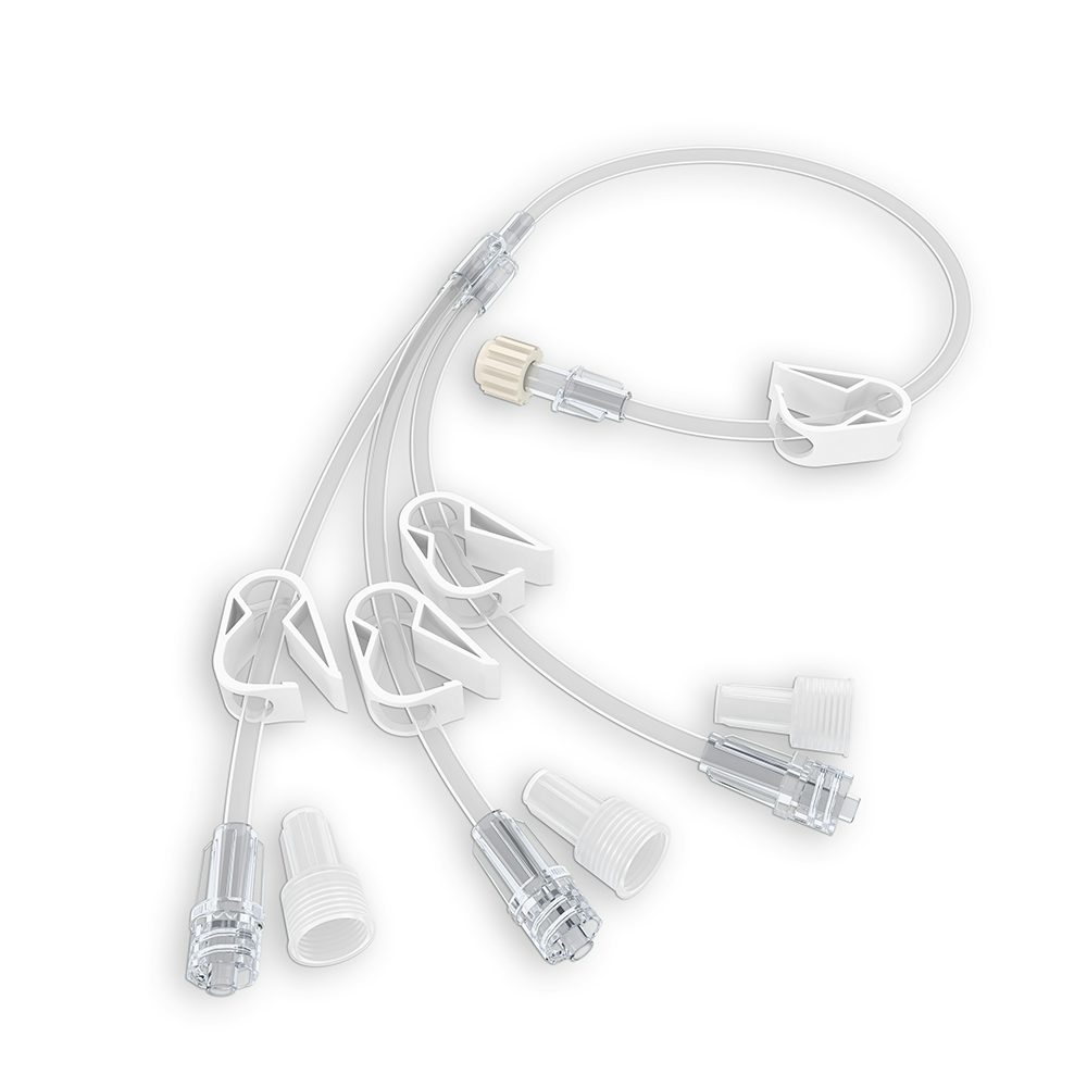 Bild 1 SL-3 Verbinder, 250 mm, 3x à 150 mm, Ritsch-Ratsch-Klemme, LL pos, LL neg