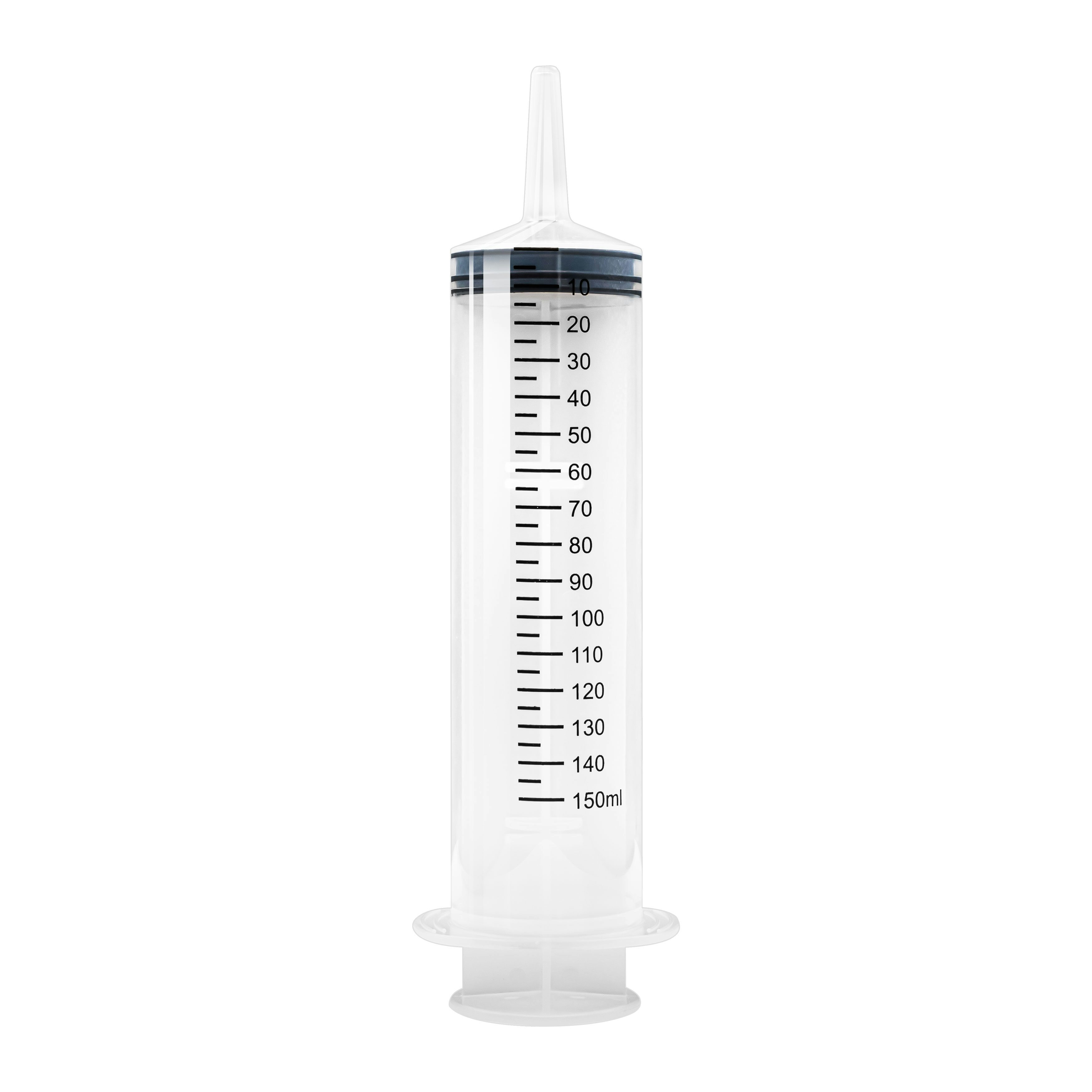 5 Stk Spritze 150 ml mit Katheteransatz und Luer Adapter. Wiederverwendbare Plastikspritze als Pipette, für Flüssigkeiten, Ölspritze, Dosierspritze aus Kunststoff für Garten, Industrie und Tiernahrung