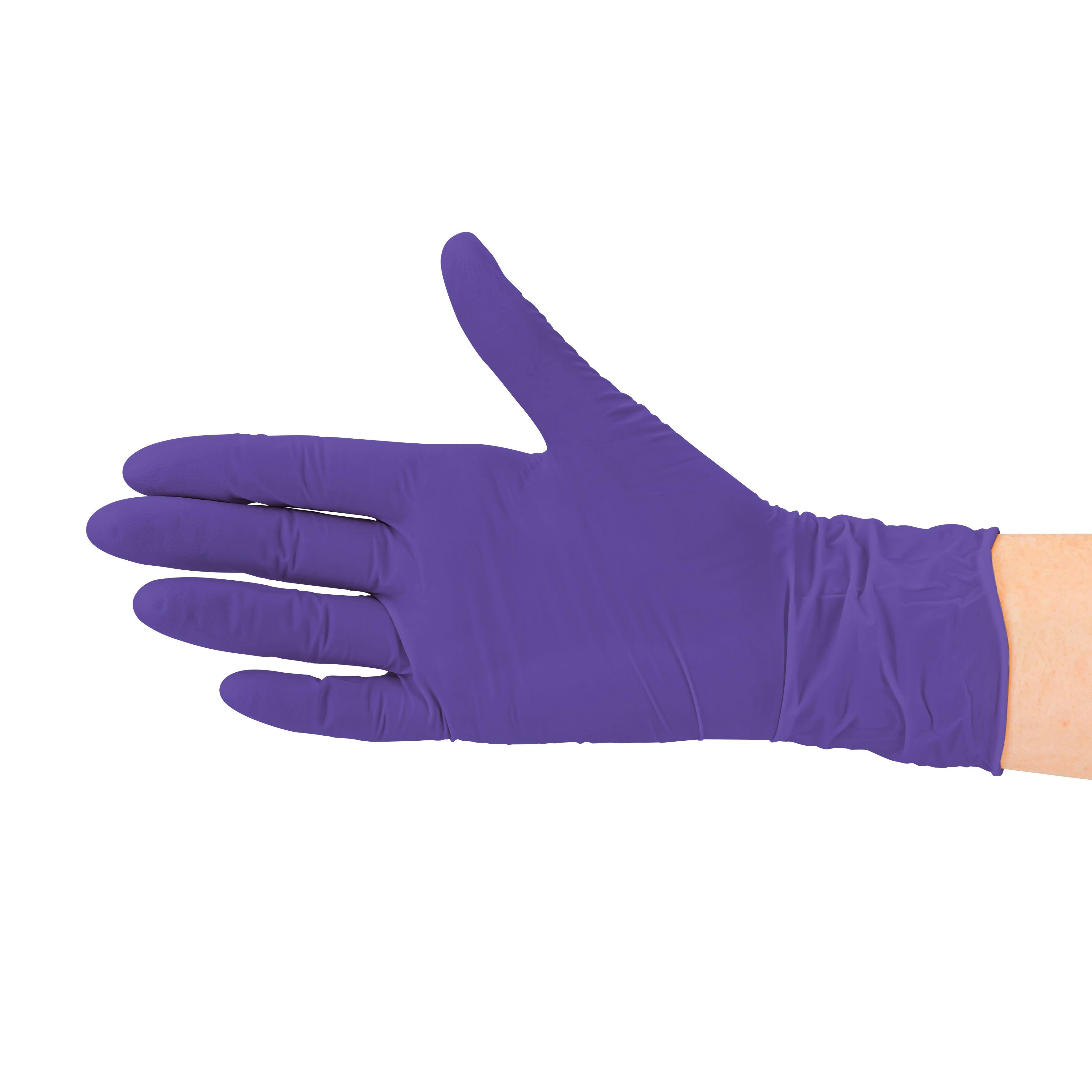 SF Nitril Handschuhe, Latex-frei Größe S, Violett, 100 Stück