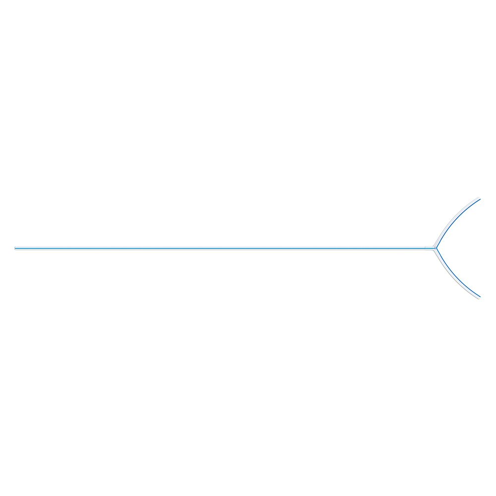T-Drainage, Länge 600mm, Ch.7, Steglänge 160mm