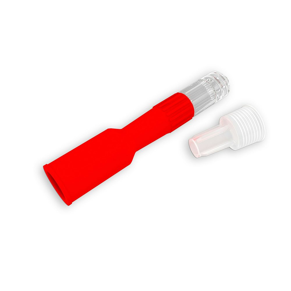 Redon-Formstück, LL pos, Anschlussschlauch, Schutzkappe