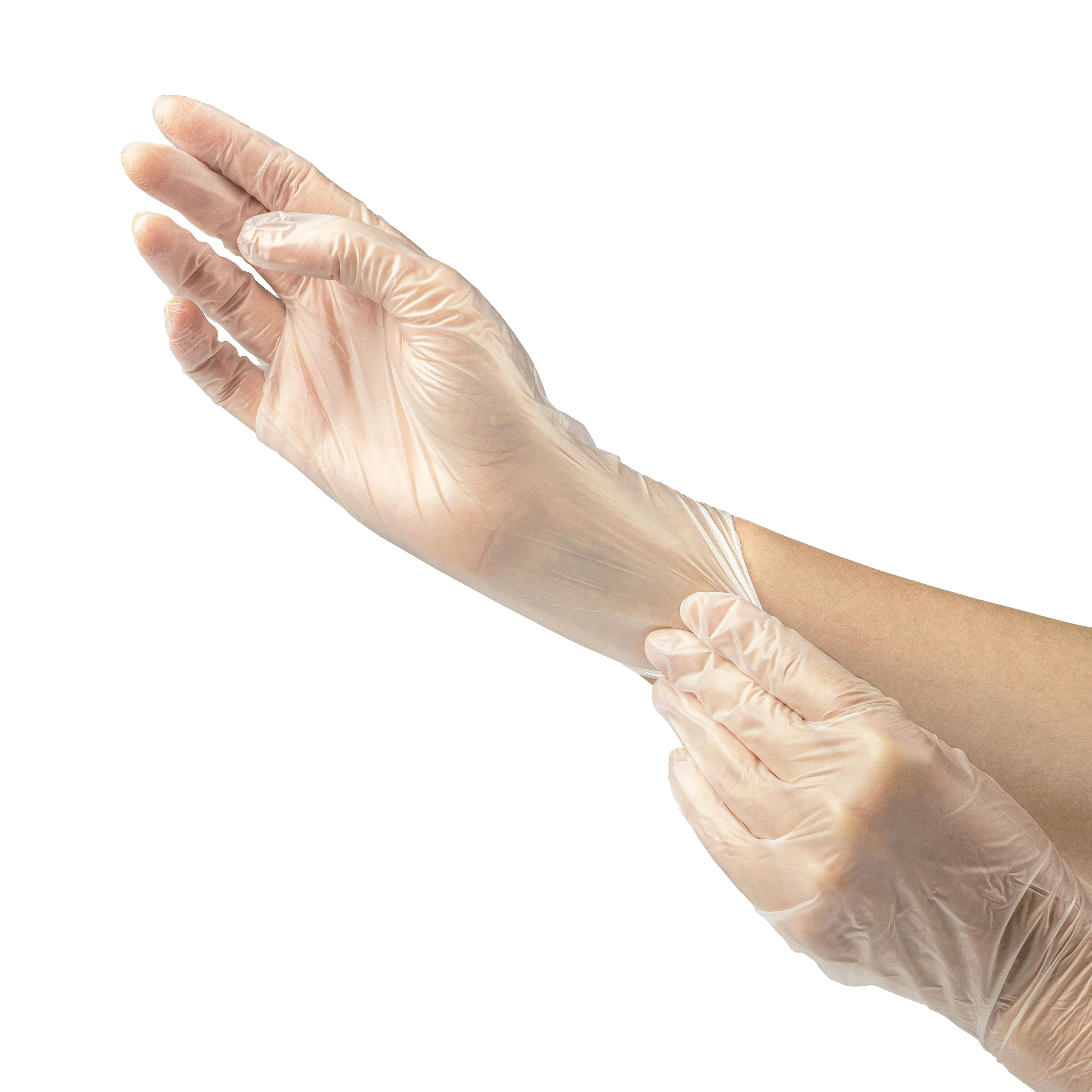 SF Vinyl Handschuhe transparent