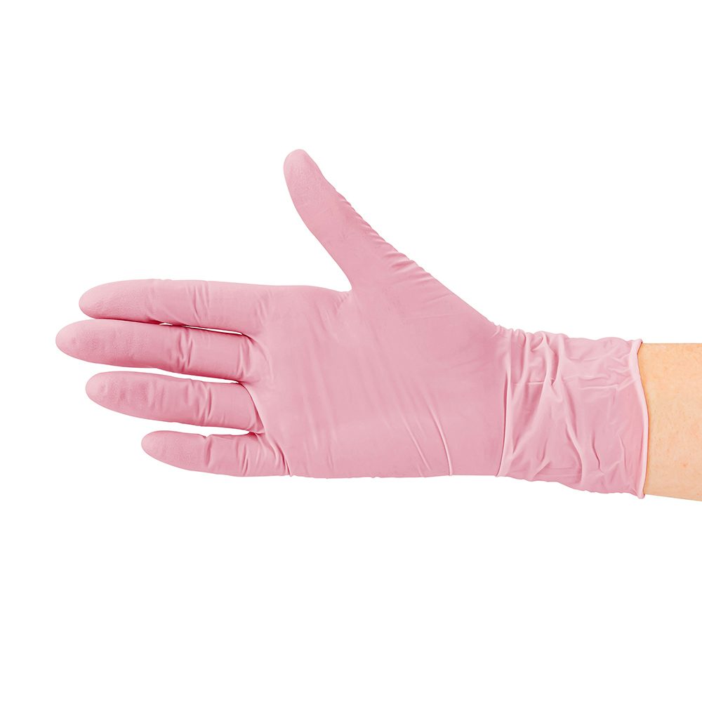 SF Nitril Handschuhe rosa