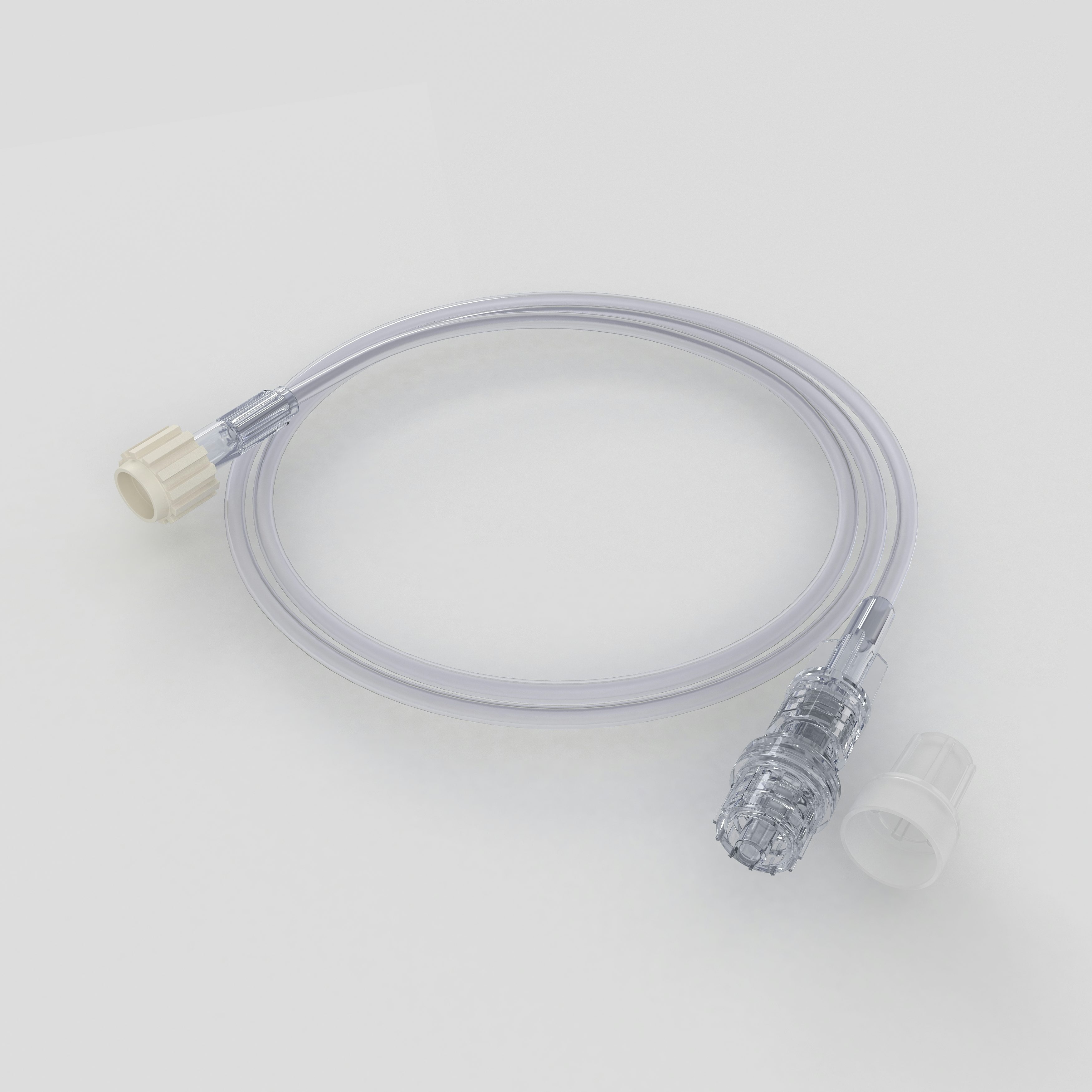 Perfusionsleitung, 800 mm, Ø 1,50 x 2,75 mm, LL pos, LL neg, RSV