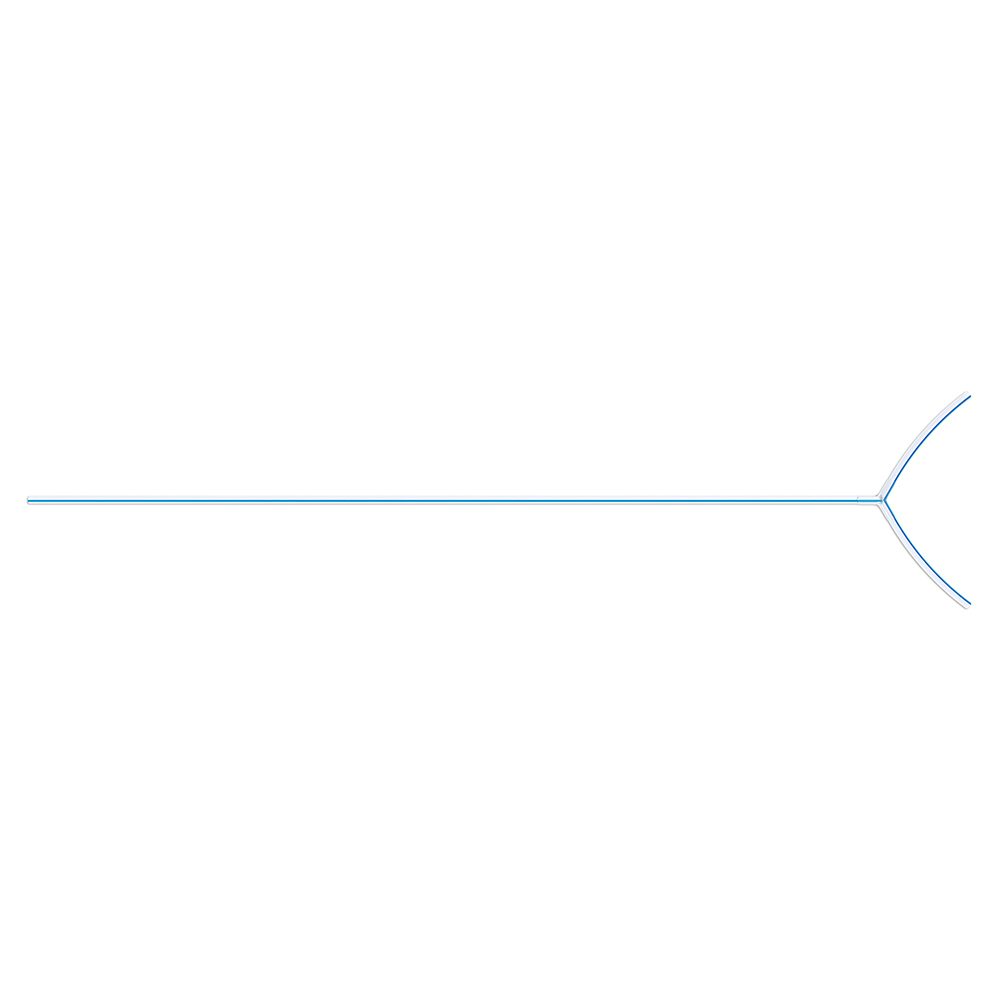 T-Drainage, 500 mm, Ch. 15, Steg 160 mm, Röntgenkontraststreifen