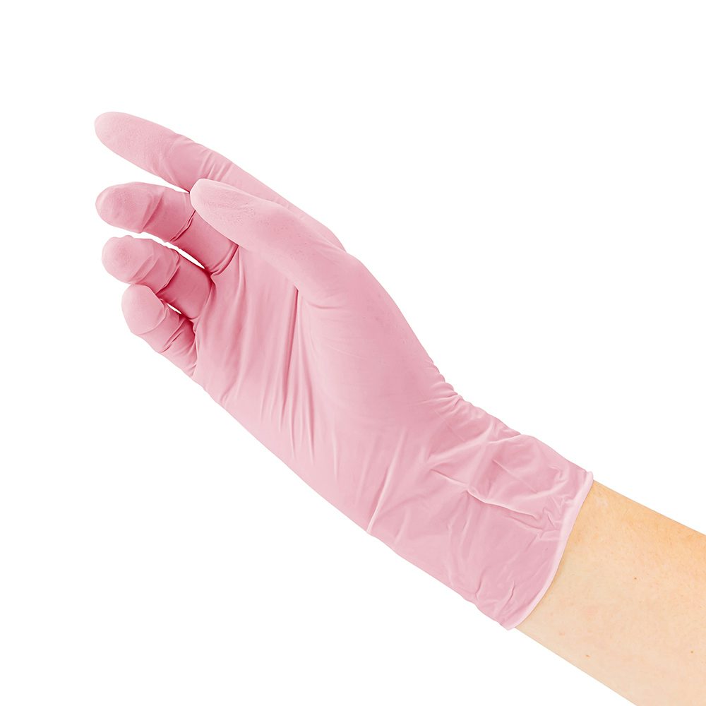 SF Nitril Handschuhe rosa