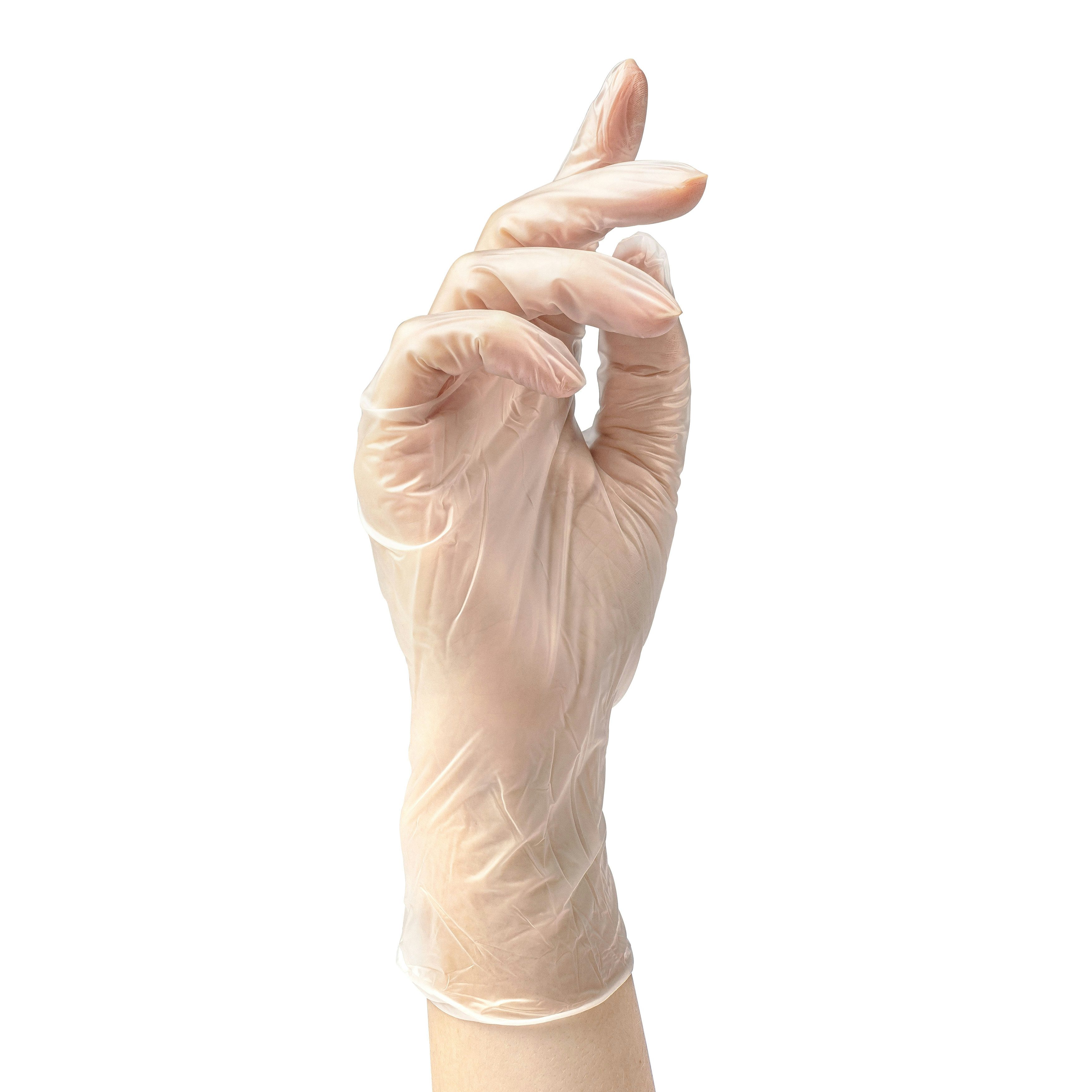 SF Vinyl Handschuhe transparent