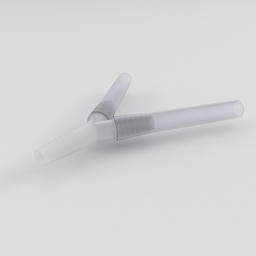 Urologischer Y-Adapter, 70 mm