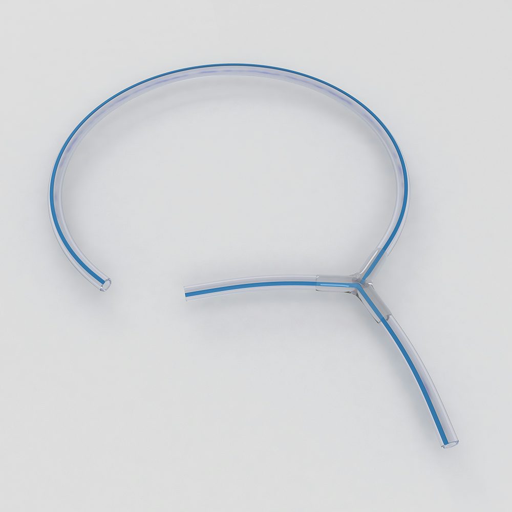 T-Drainage, 500 mm, Ch. 24, Steg 160 mm, Röntgenkontraststreifen