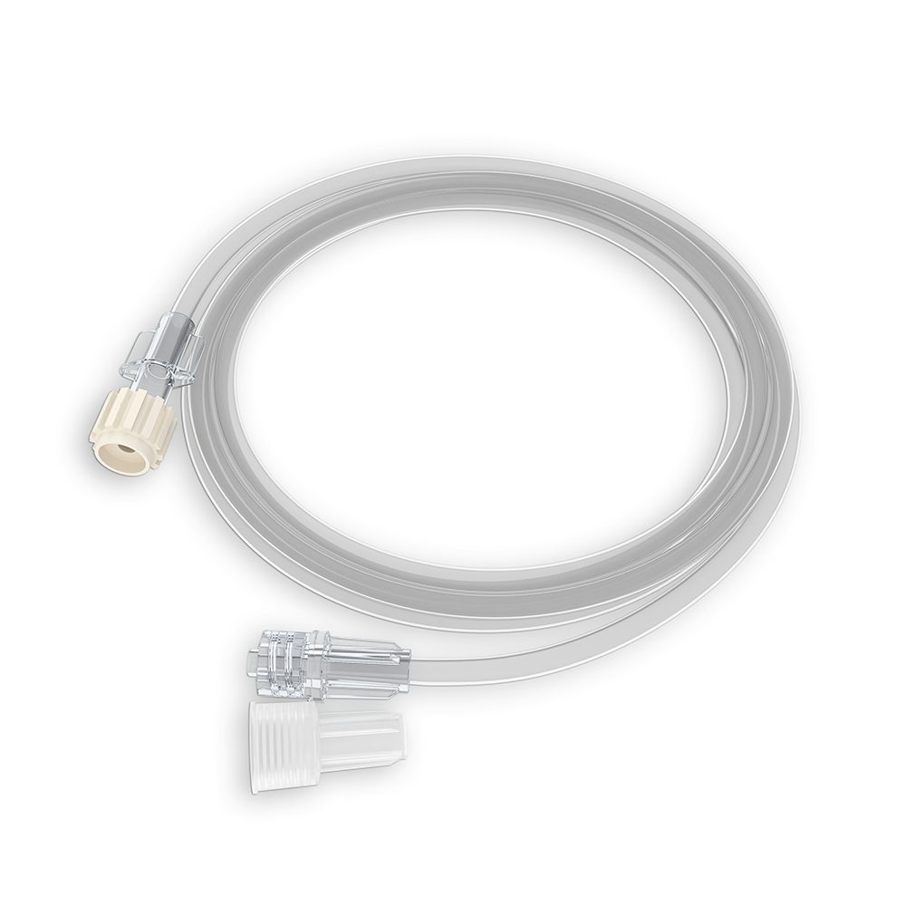 Bild 2 Infusionsverlängerung, 1400 mm, Ø 3,00 x 4,10 mm, LL pos, LL neg