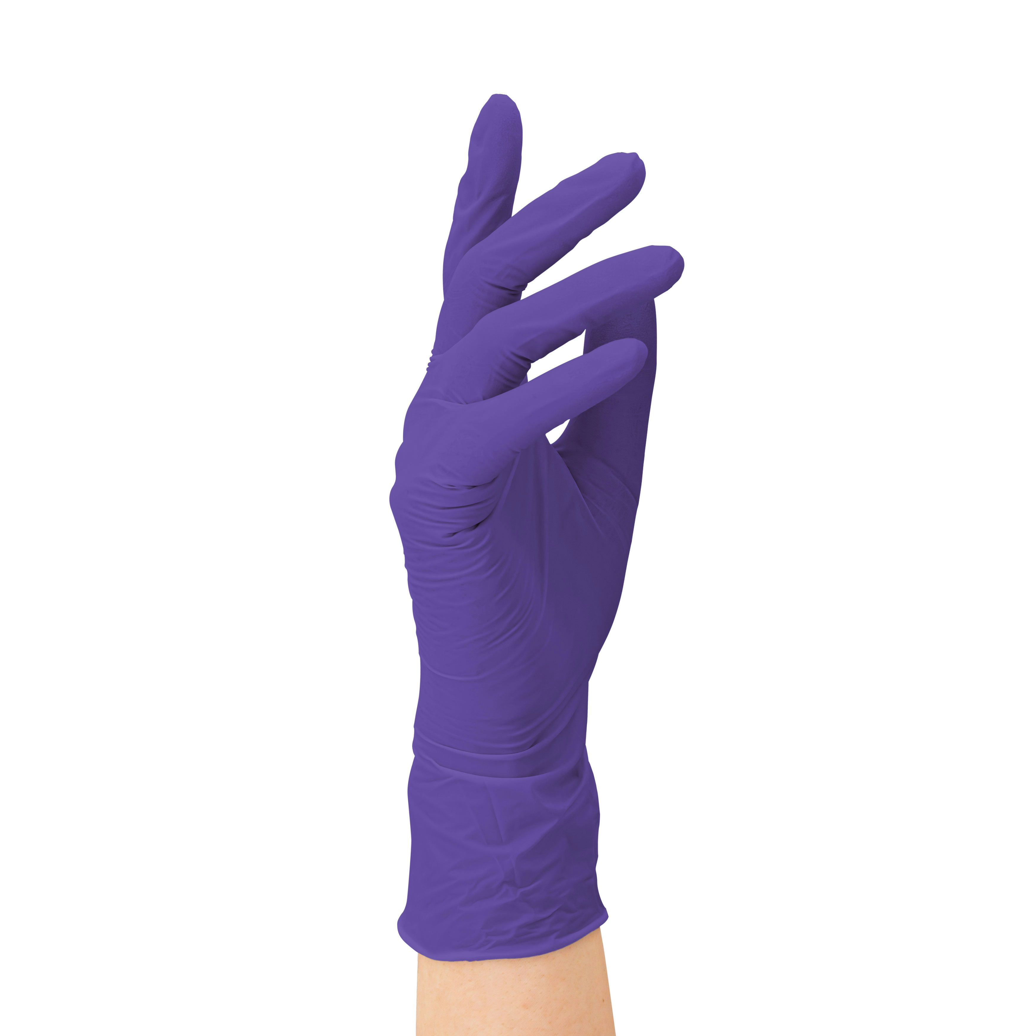 SF Nitril Handschuhe, Latex-frei Größe XL, Violett, 100 Stück