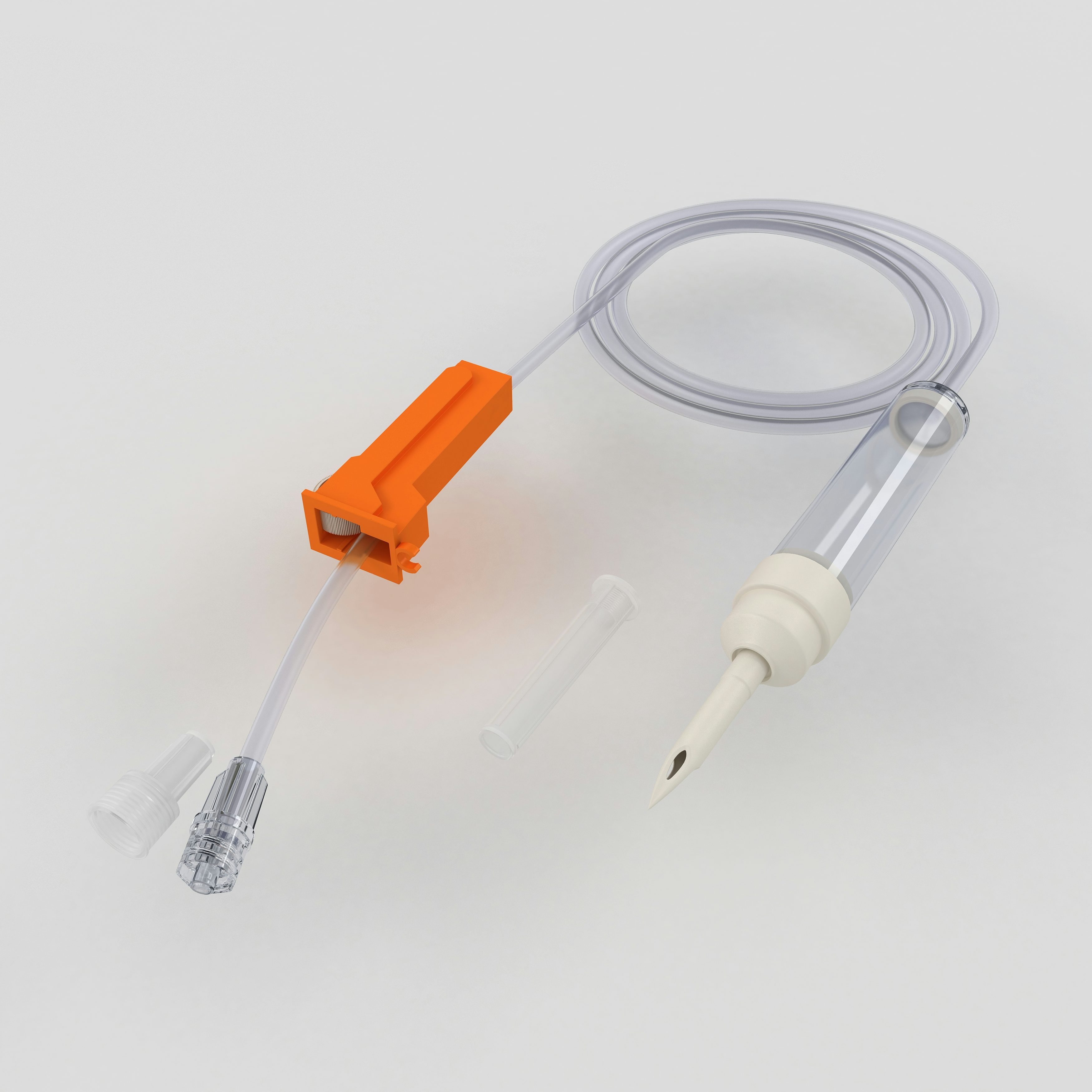 Infusionsgerät P, 1700 mm, LL pos, ohne Belüftung