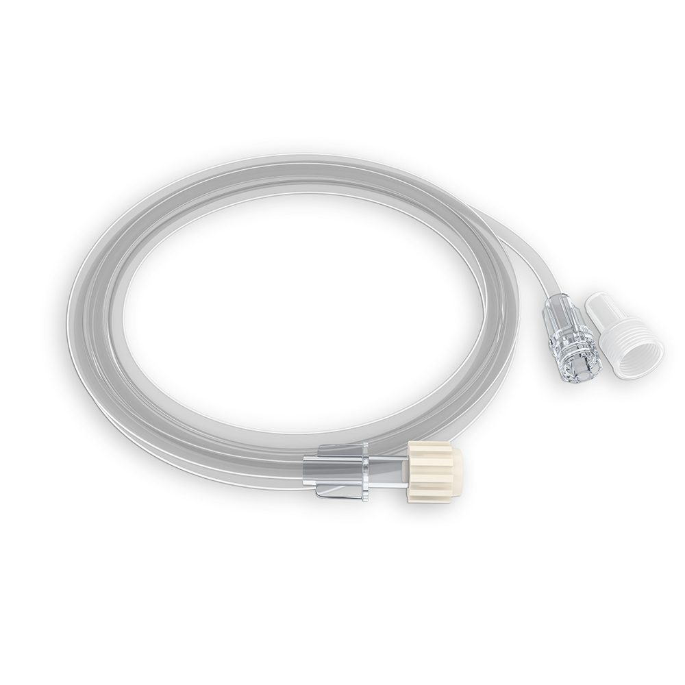 Bild 1 Infusionsverlängerung, 1400 mm, Ø 3,00 x 4,10 mm, LL pos, LL neg